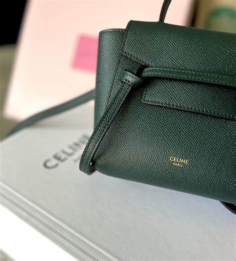 celine 鯰魚包 pico|CELINE Belt Pico 鯰魚包實品開箱 .